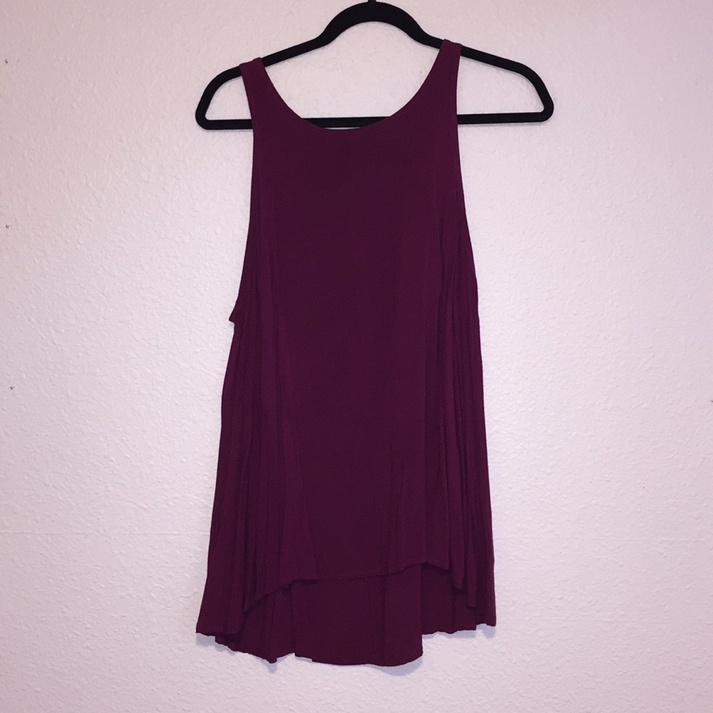 Flowing Purple Tank